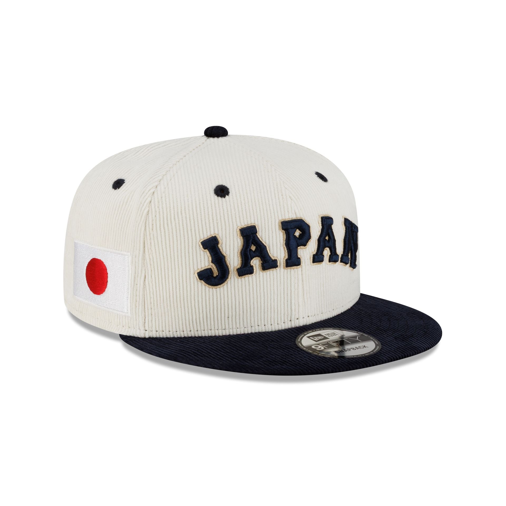 Japan 2026 World Baseball Classic Corduroy 9FIFTY Snapback Hat