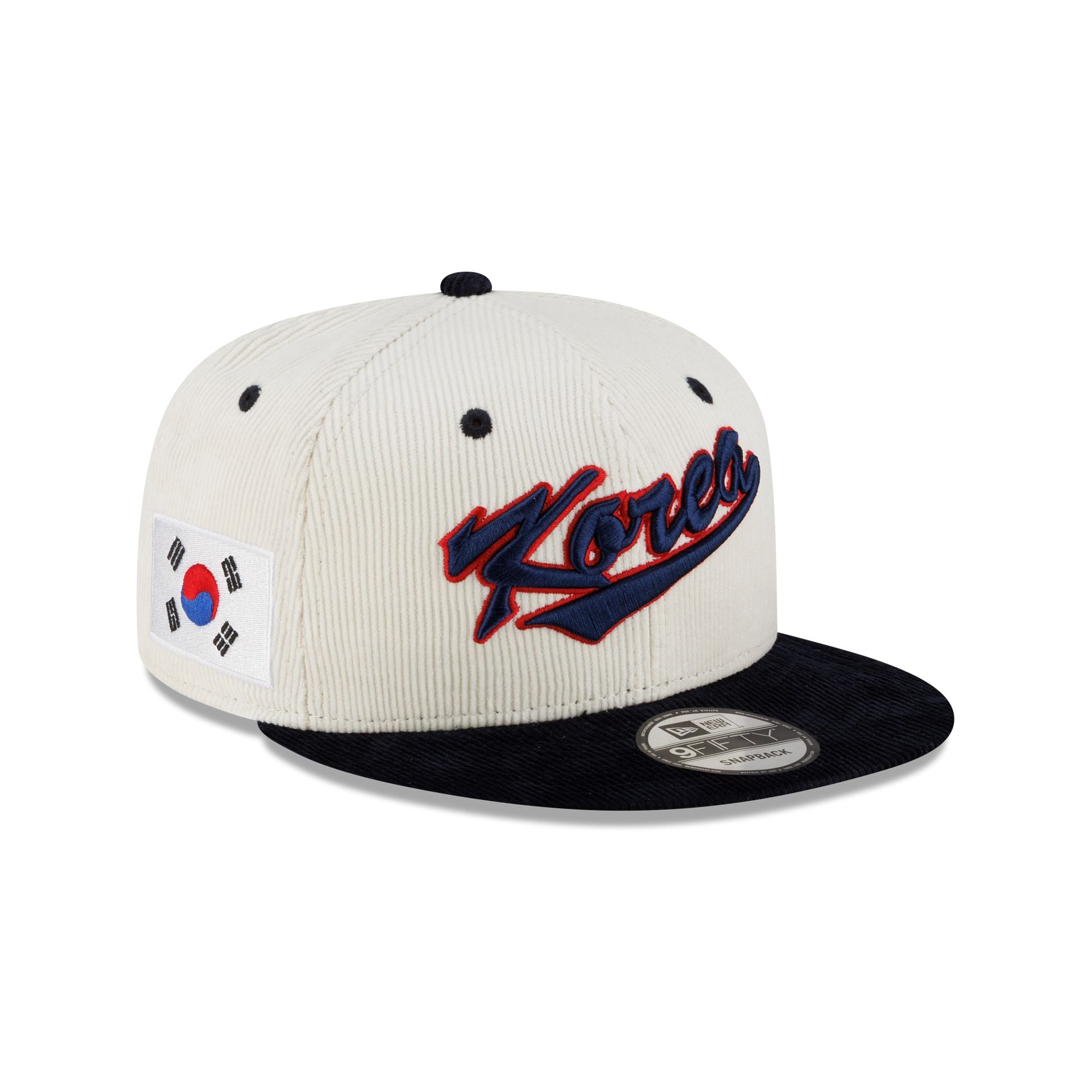 Korea 2026 World Baseball Classic Corduroy 9FIFTY Snapback Hat