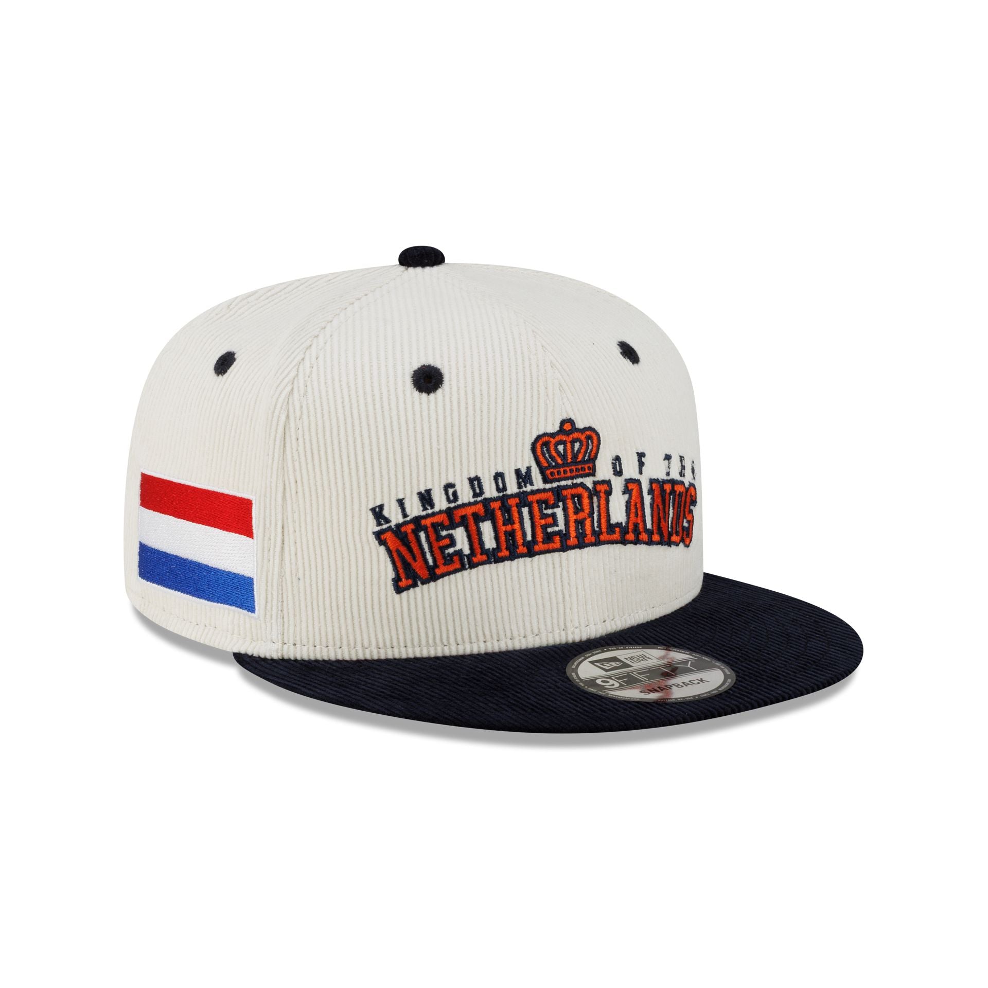 Netherlands 2026 World Baseball Classic Corduroy 9FIFTY Snapback