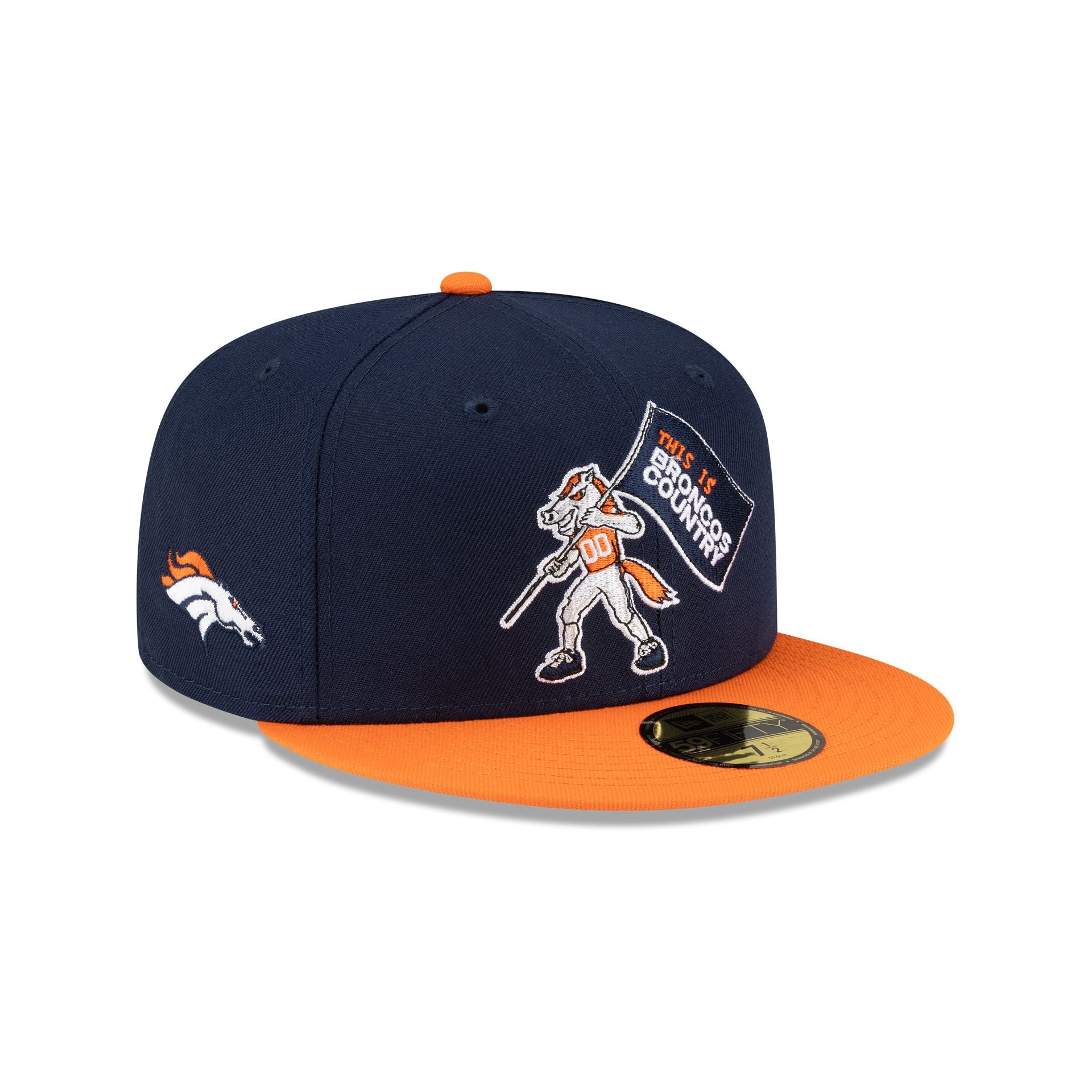 Denver Broncos Mascot 59FIFTY Fitted Hat – New Era Cap