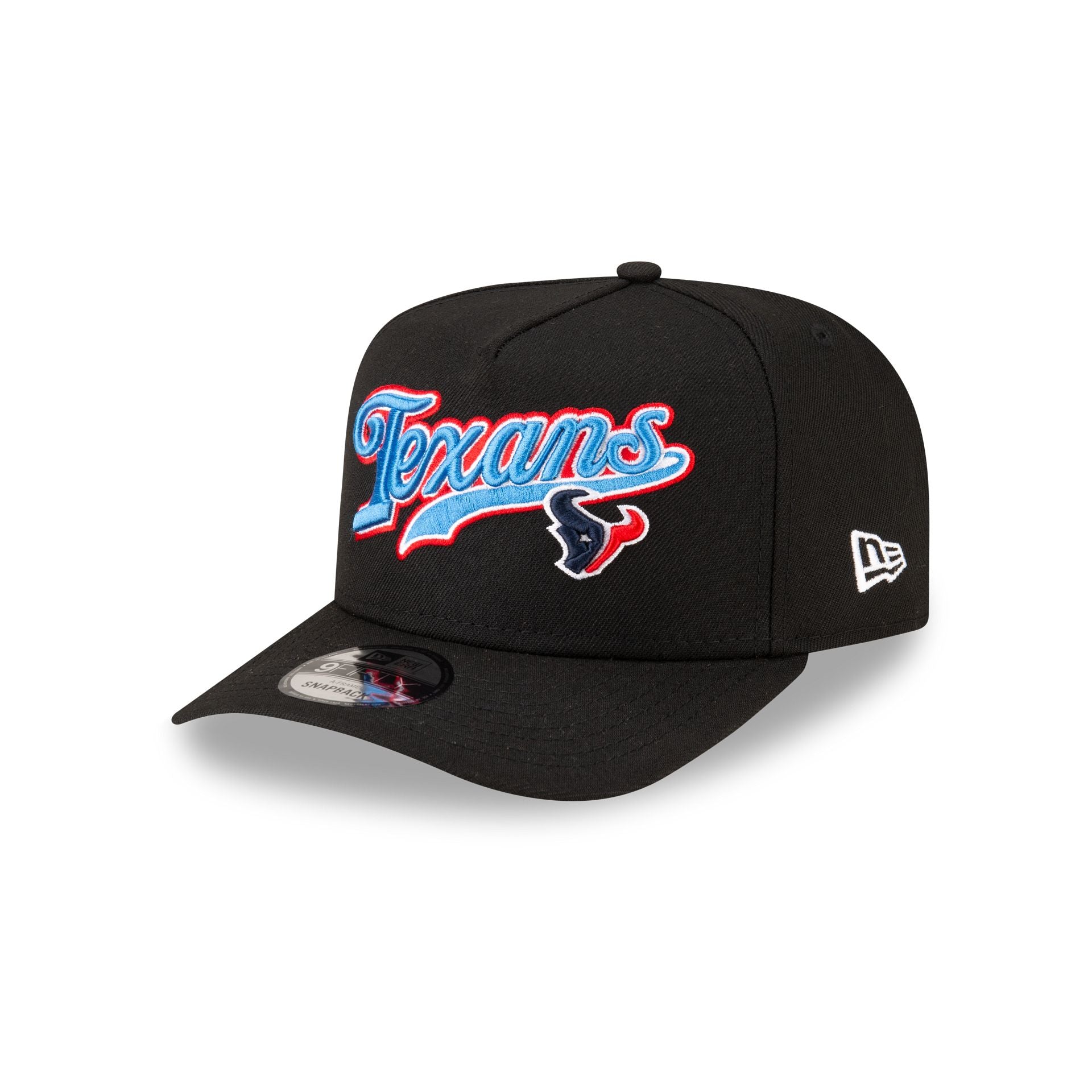 Born x Raised x Houston Texans Script Black 9FIFTY A-Frame