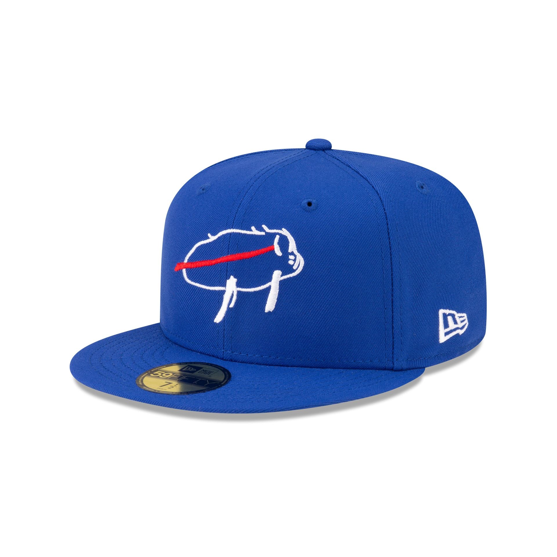 Buffalo Bills Billustration Blue 59FIFTY Fitted Hat – New Era Cap