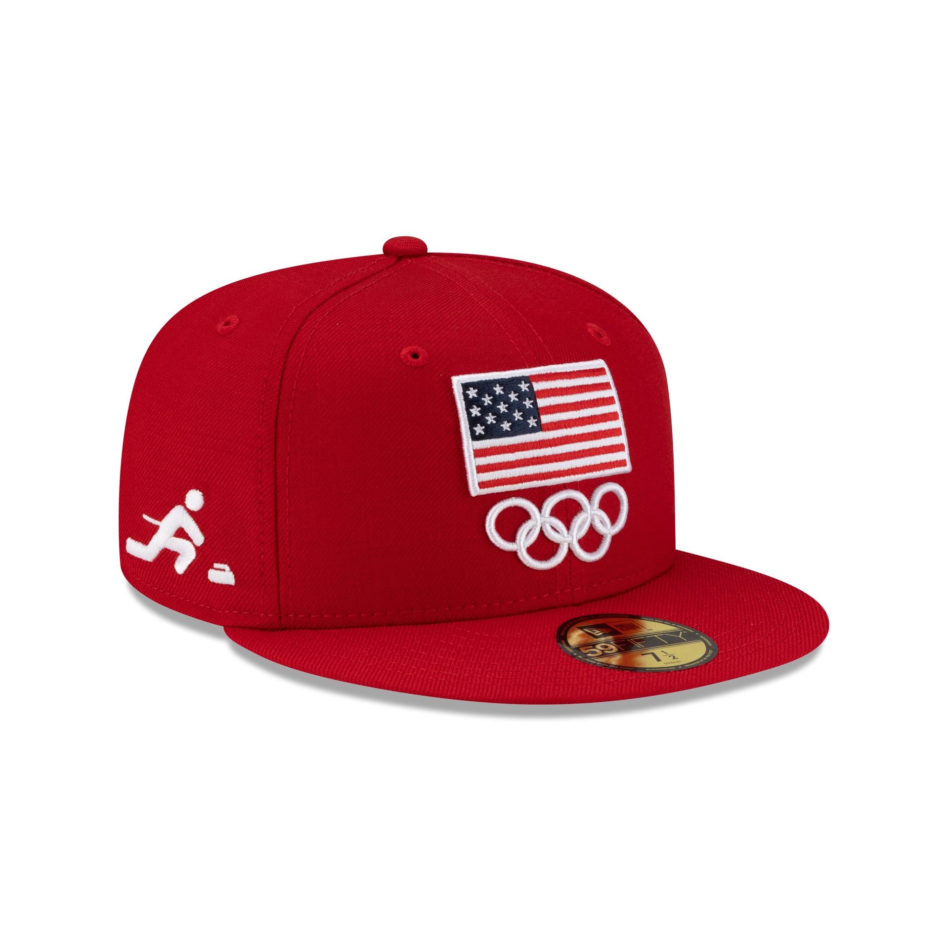 アメリカ代表　59FIFTYキャップ 7 3/8 Team USA Curling 59FIFTY Fitted Hat – New Era Cap