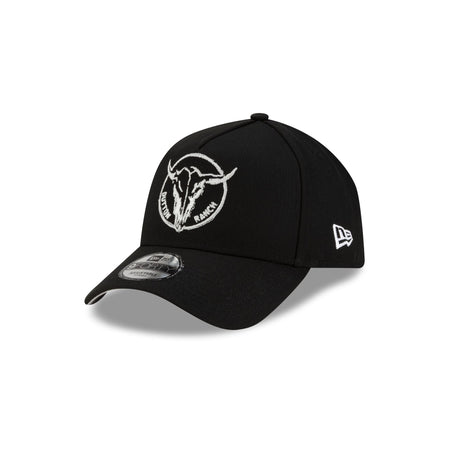 Yellowstone Bull Skull Black 9FORTY A-Frame Snapback Hat