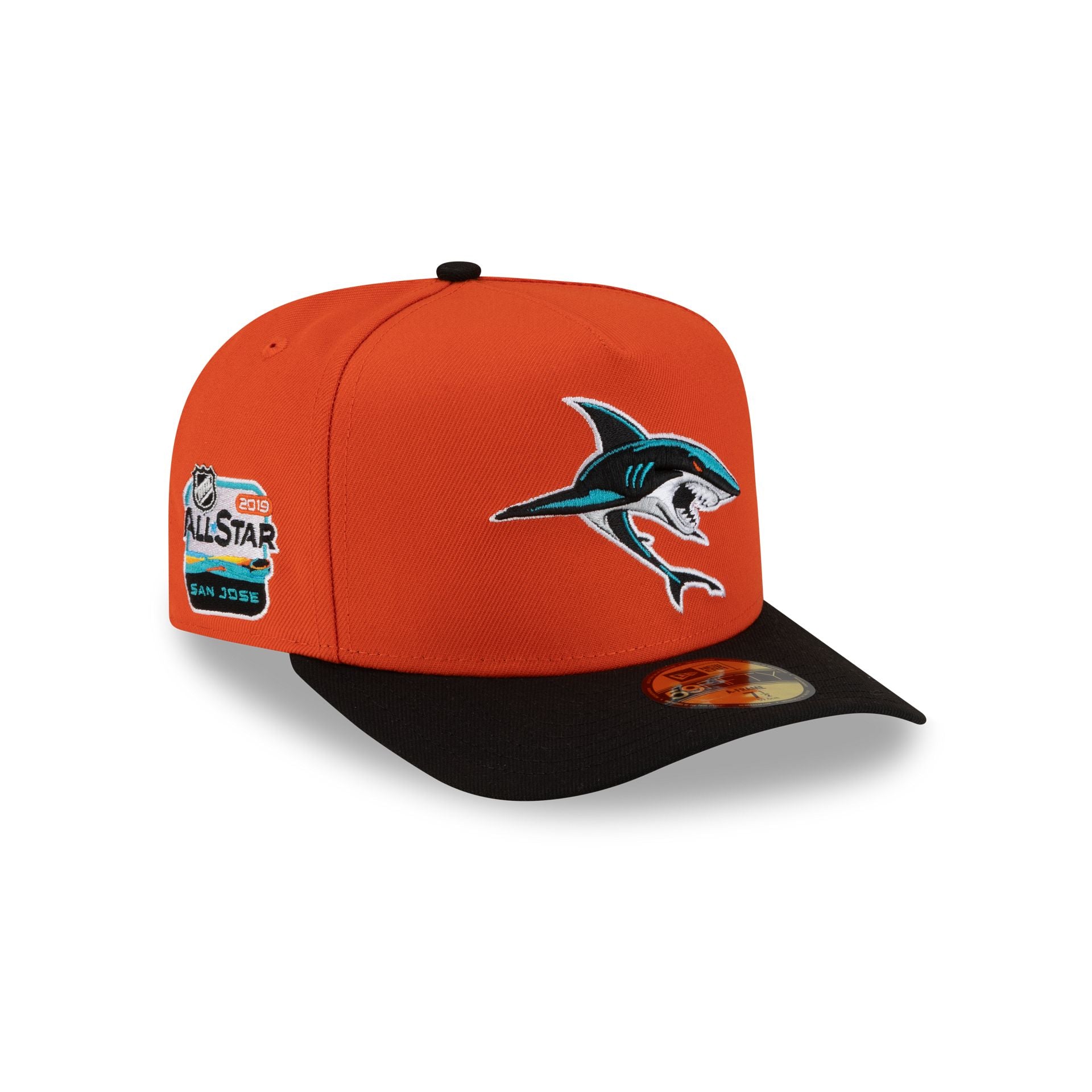 Just Caps All-Star Game San Jose Sharks 59FIFTY A-Frame Fitted Hat