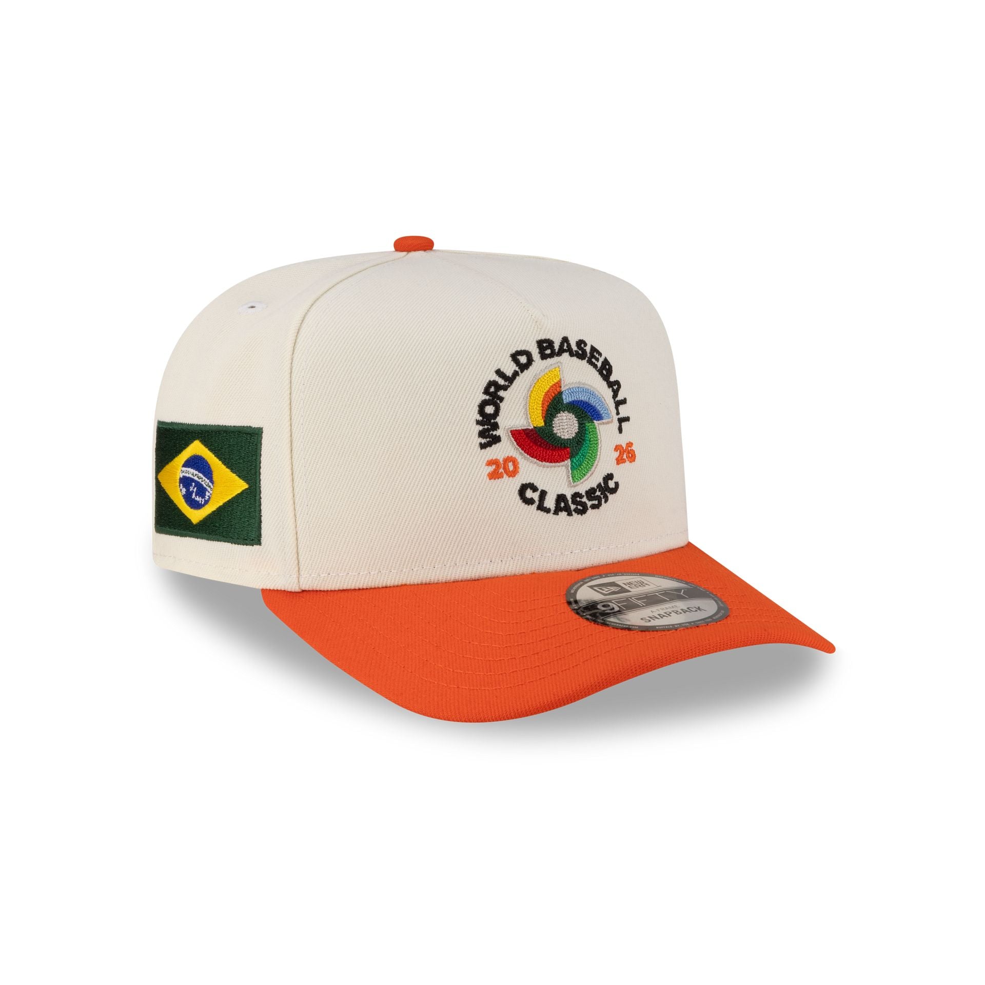 Brazil 2026 World Baseball Classic Chrome White 9FIFTY A-Frame
