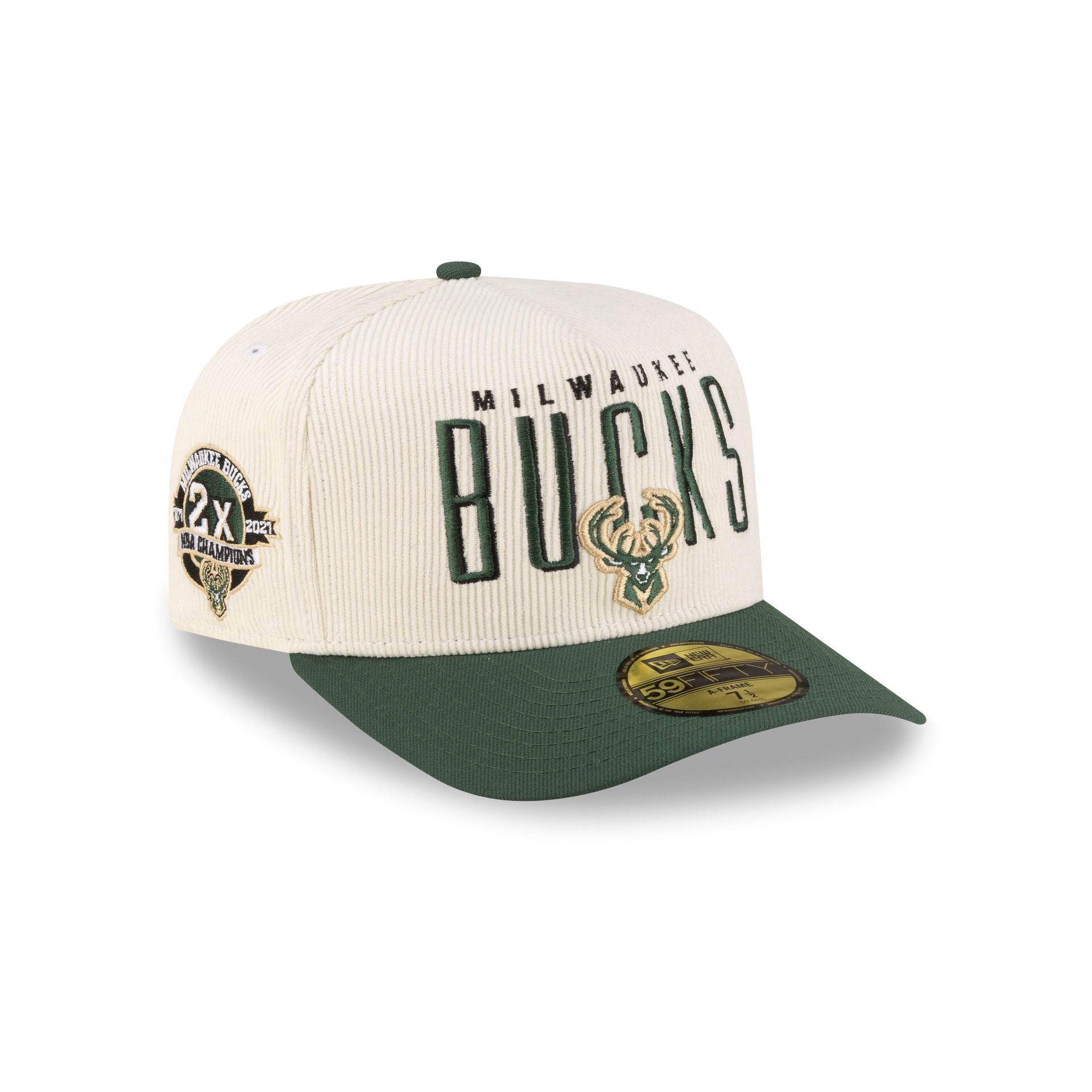 Just Caps Championship Classic Milwaukee Bucks 59FIFTY A-Frame