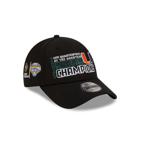 Miami Hurricanes 2026 Cotton Bowl Champions 9FORTY Snapback Hat