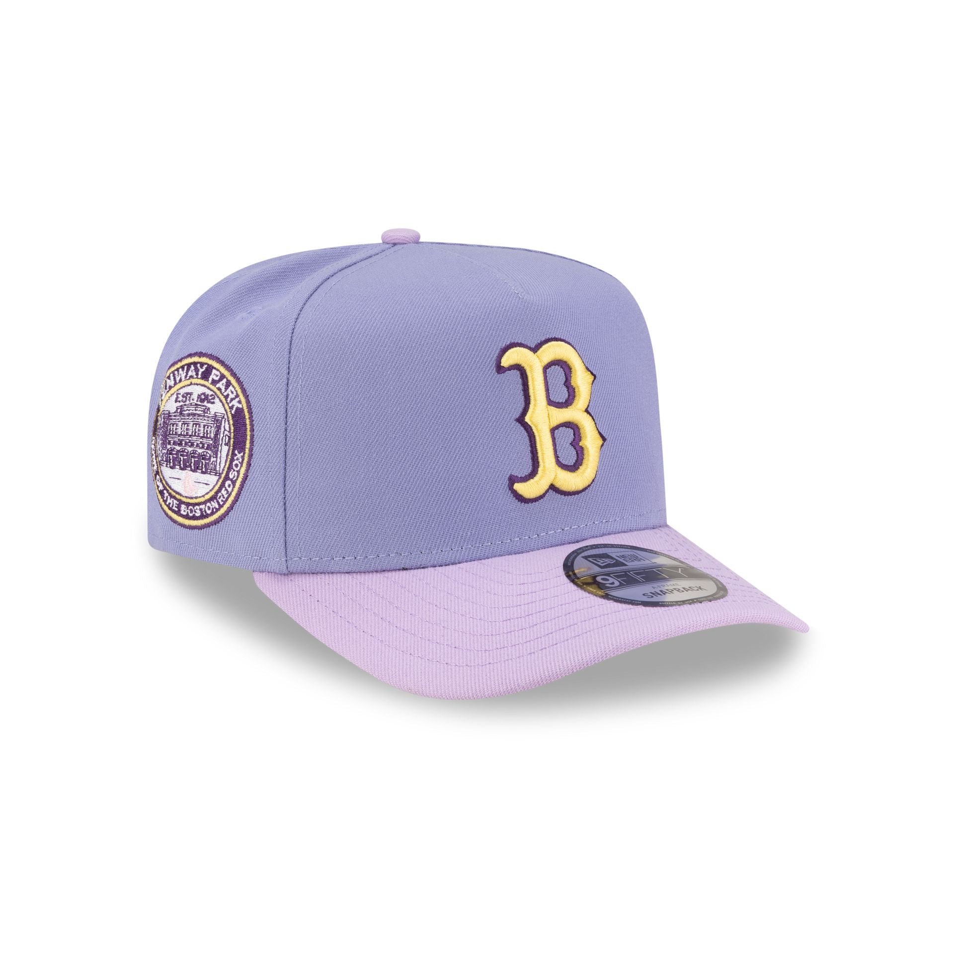 Boston Red Sox Lavender 9FIFTY A-Frame Snapback Hat – New Era Cap