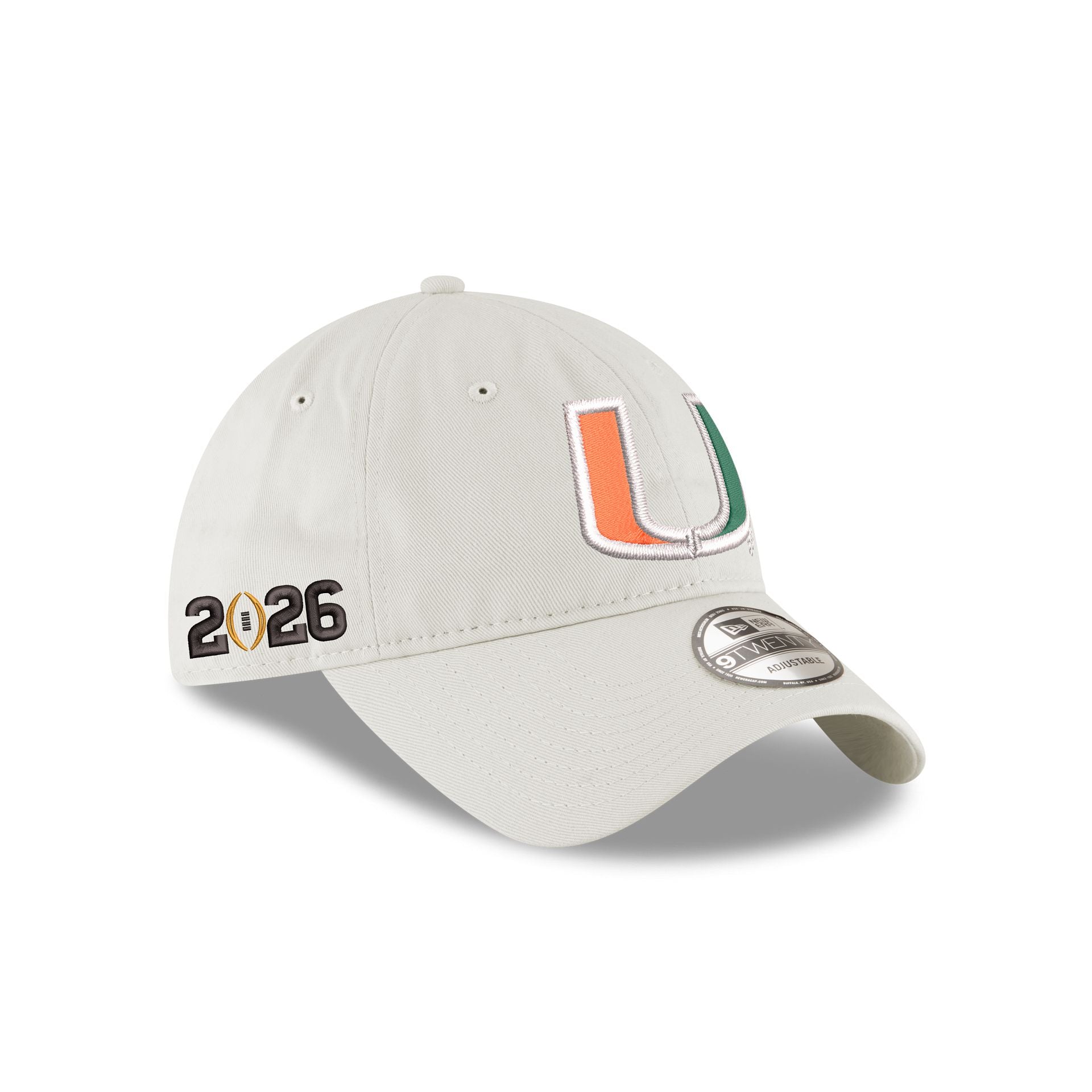 Casquette Miami Hurricanes OTS All Star - Verte Ajustable - Officielle NCAA