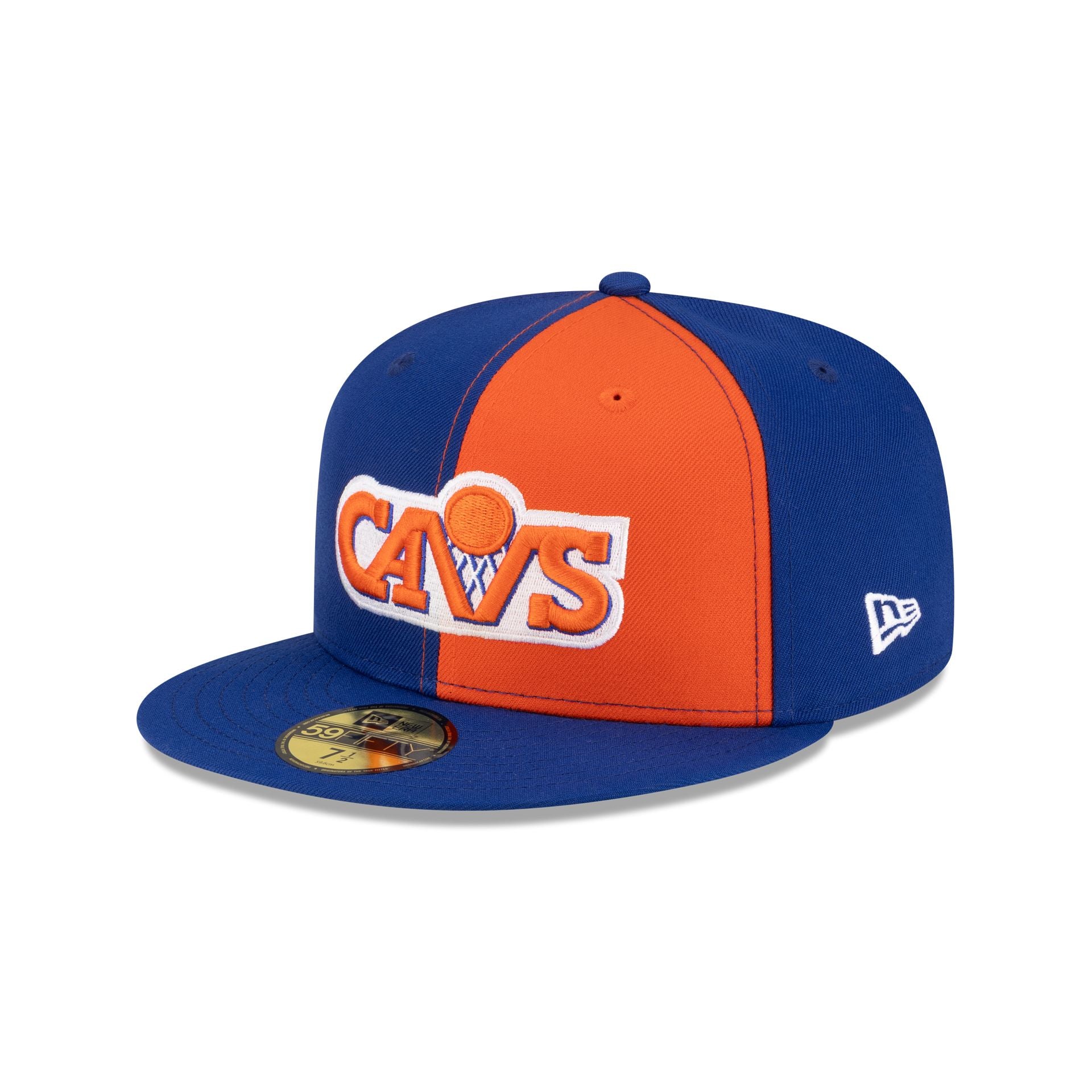 Cleveland Cavaliers Hardwood Classics 80s Pinwheel 59FIFTY Fitted