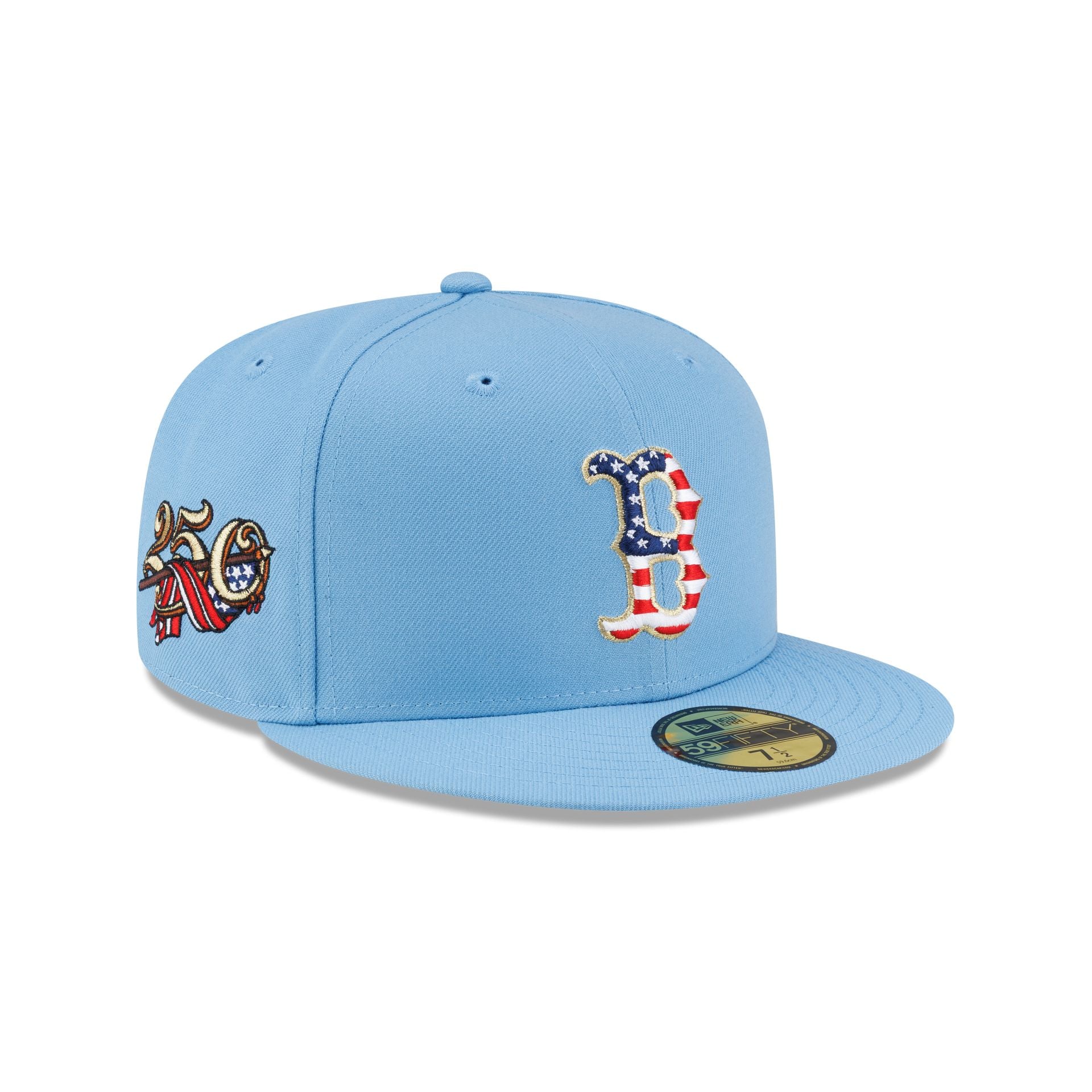 Boston Red Sox Red, White & Blue 59FIFTY Fitted Hat – New Era Cap