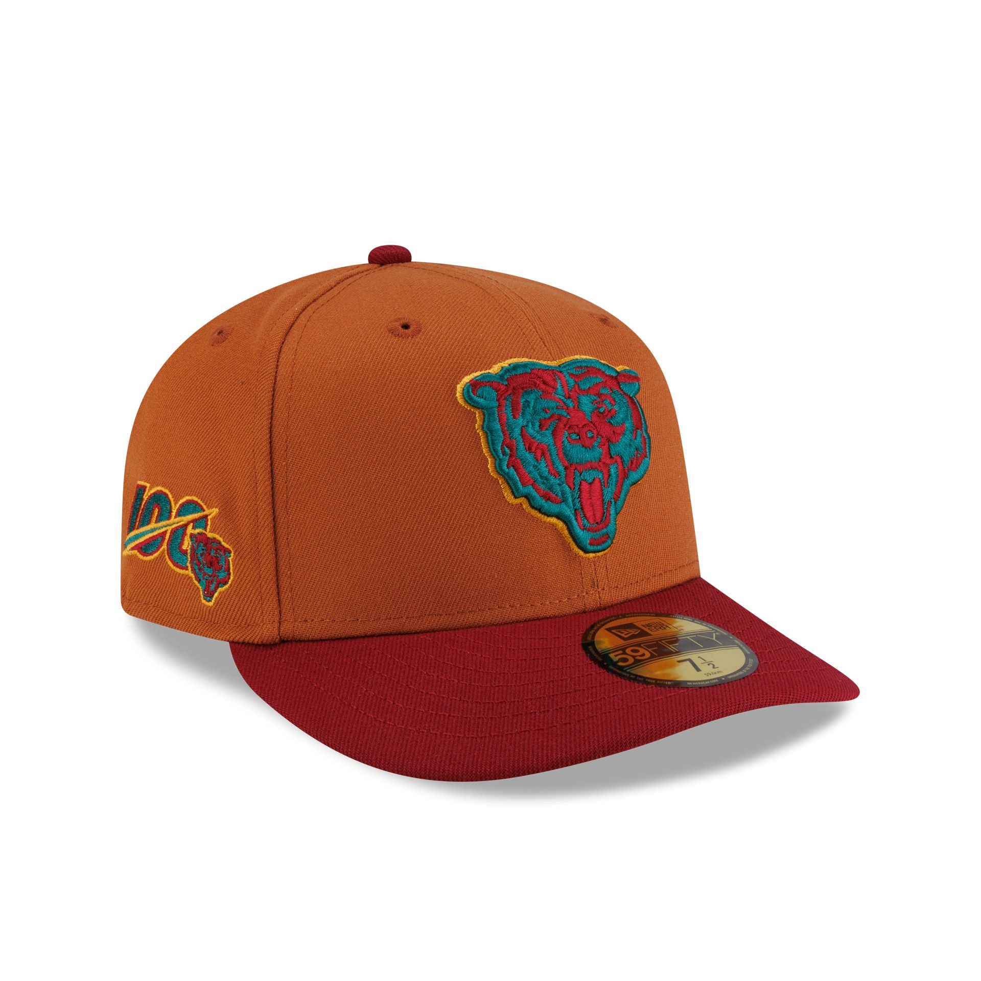 Just Caps Harvest Collection Chicago Bears 59FIFTY Fitted Hat