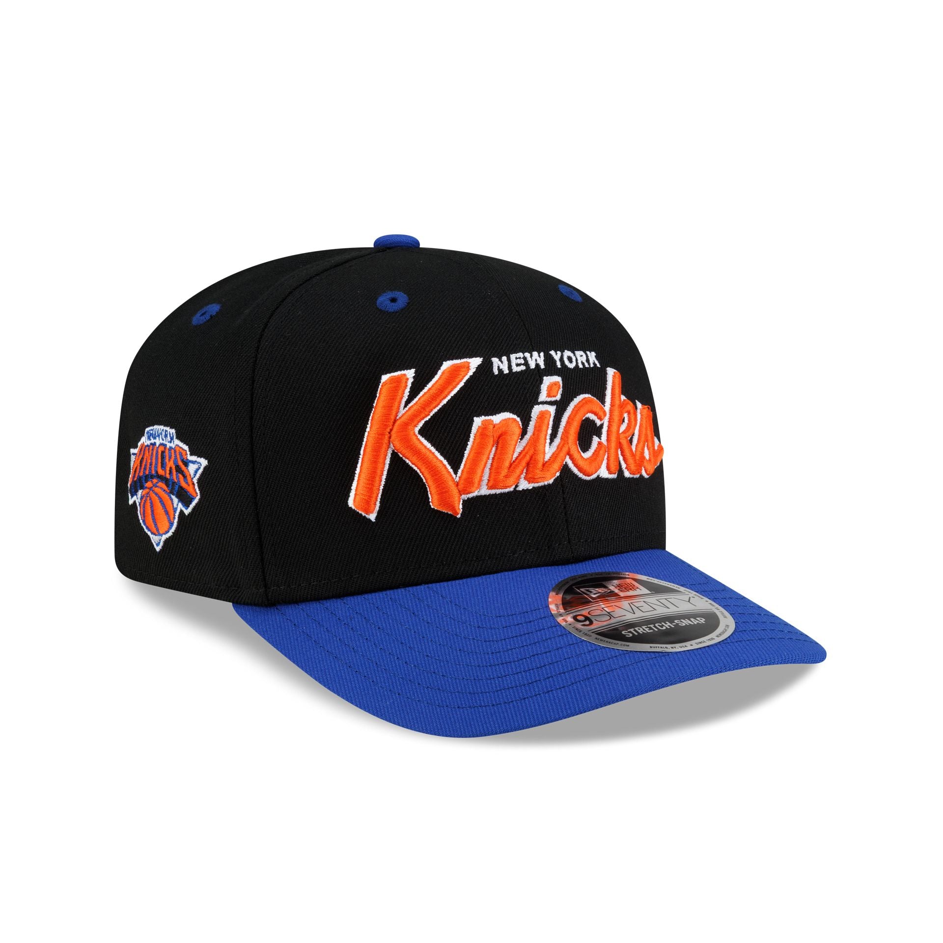 New York Knicks Hardwood Classics 90s Script 9SEVENTY Stretch-Snap