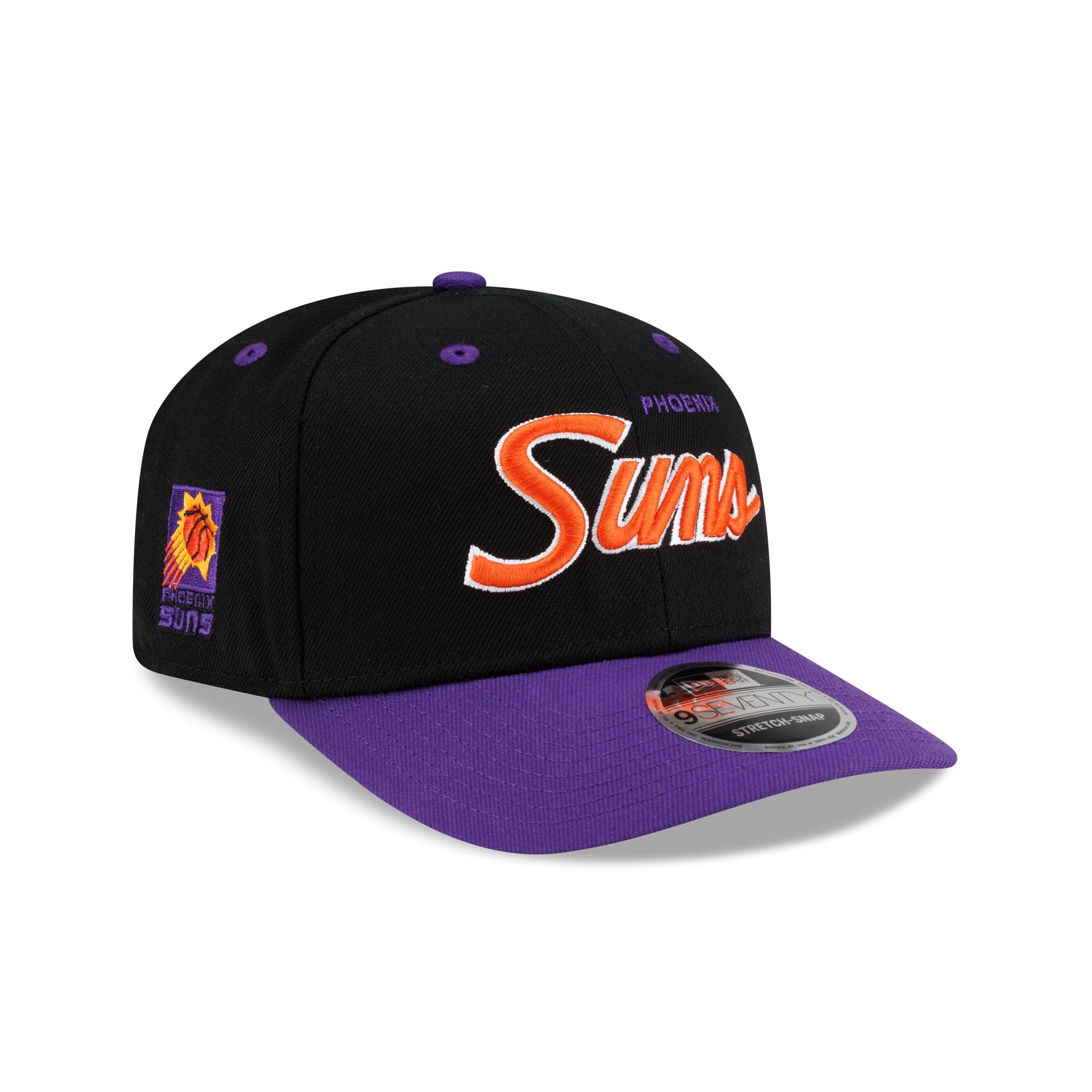 Phoenix Suns Hardwood Classics 90s Script 9SEVENTY Stretch-Snap