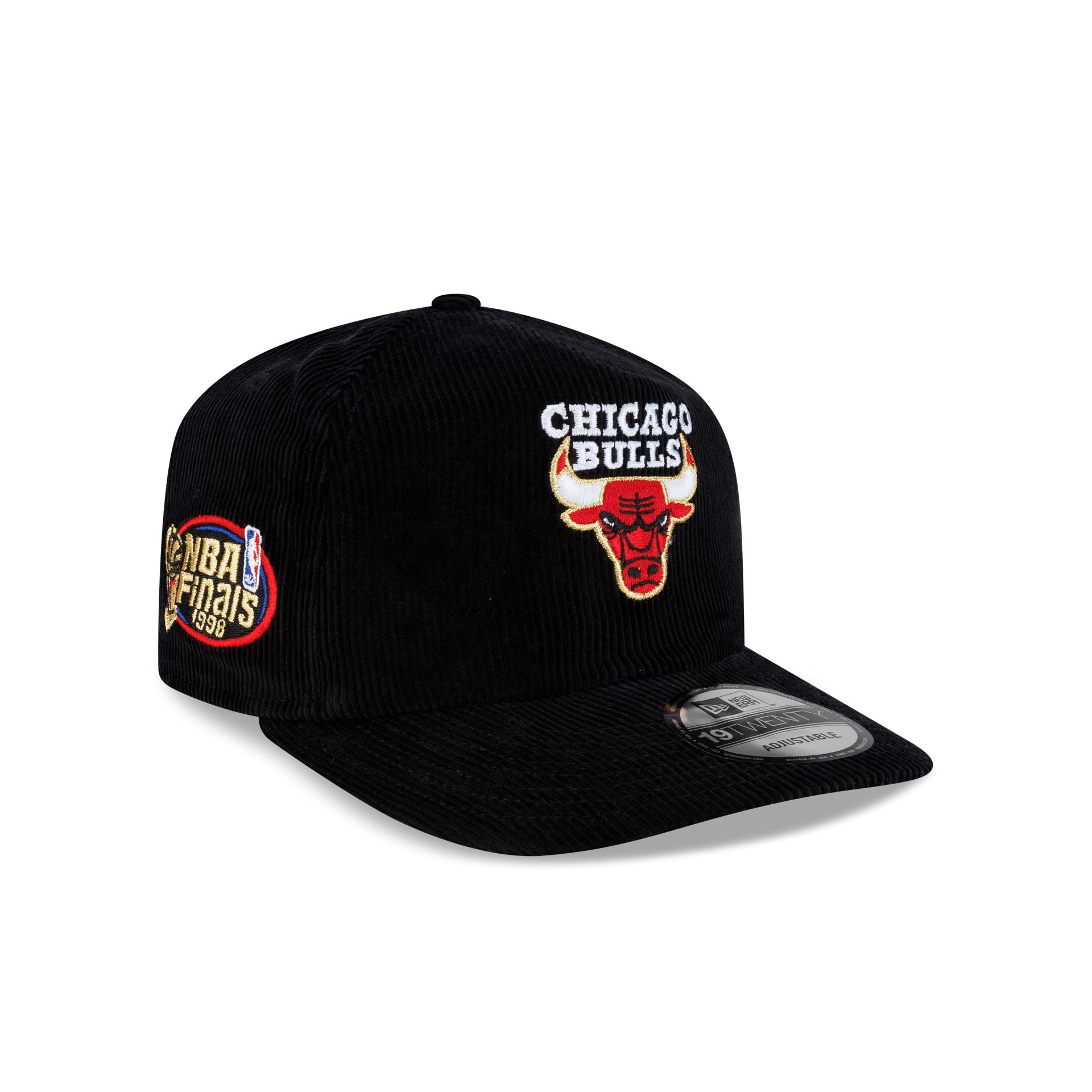 Chicago Bulls 1998 Finals Black & Gold Corduroy 19TWENTY