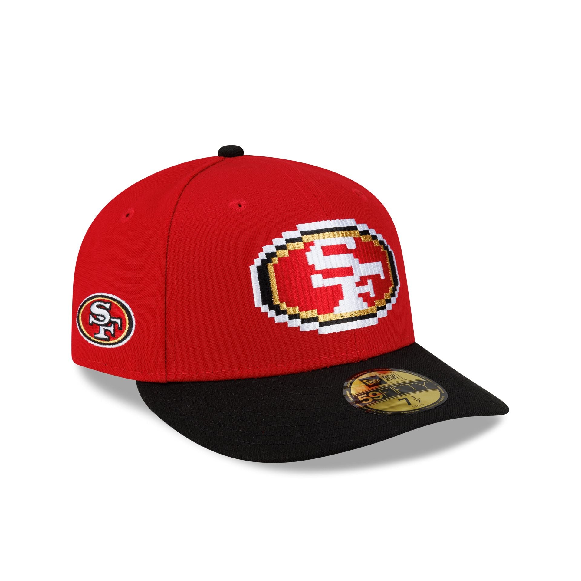 San Francisco 49ers Pixel 9SEVENTY Stretch-Snap Hat – New Era Cap
