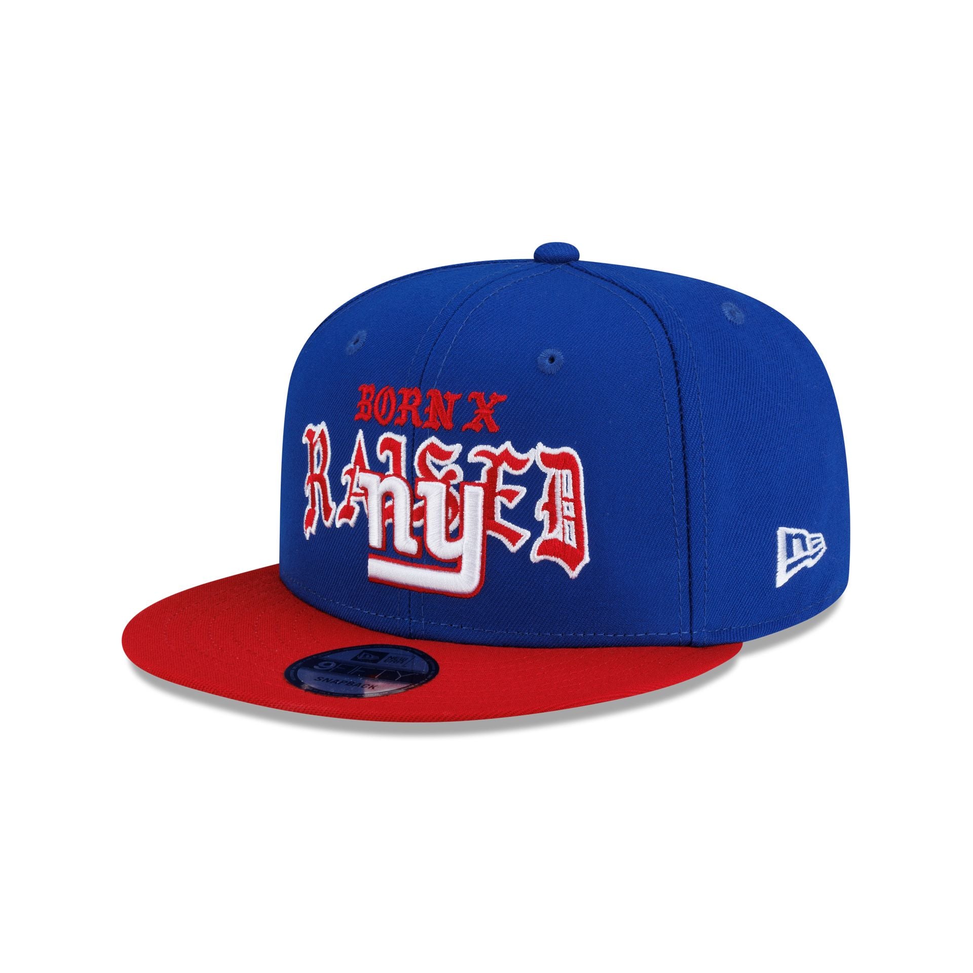 Born x Raised x New York Giants Two-Tone 9FIFTY Snapback Hat – New