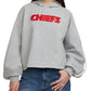 Kansas City Chiefs Gray Logo Select Women's Hoodie