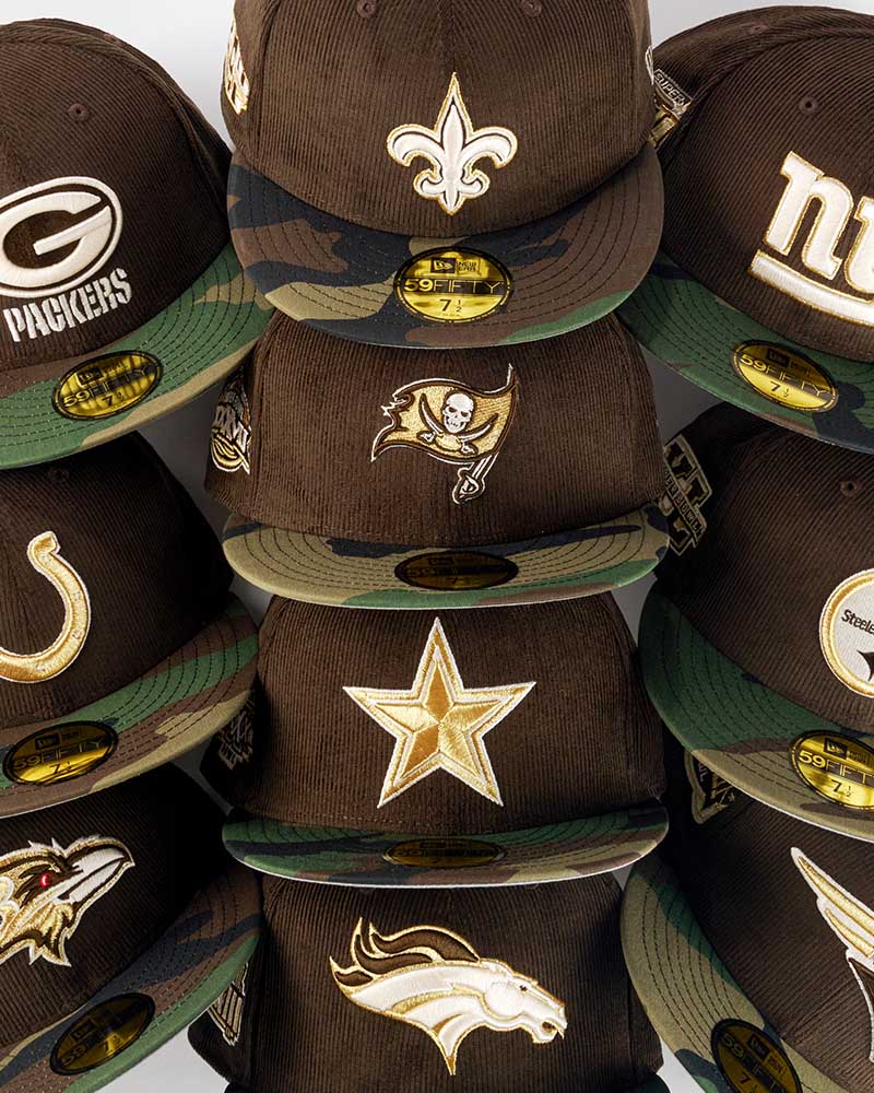 Just Caps Brown Camo Collection