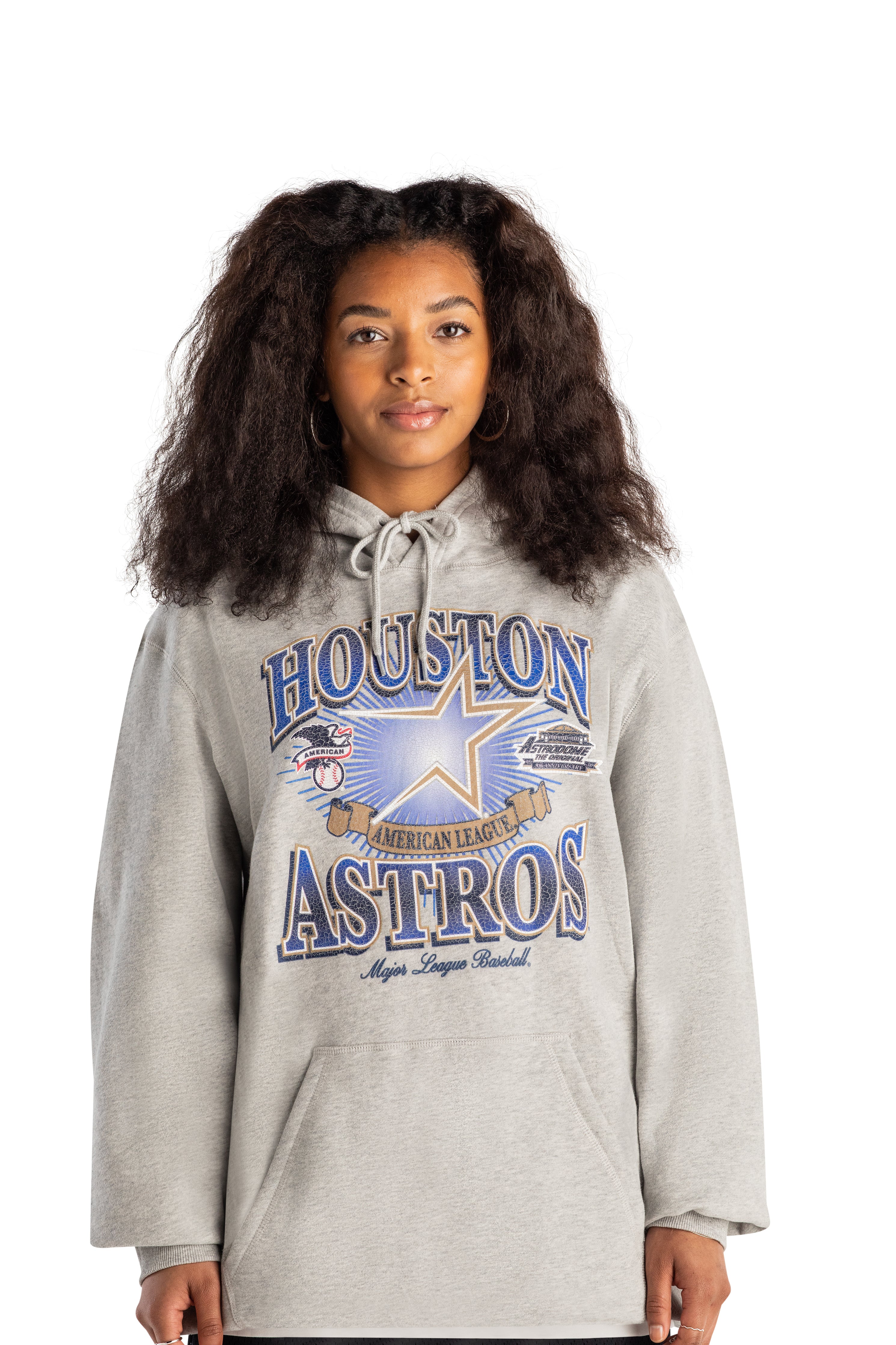 Houston Astros Summer Classics Hoodie, Gray - Size: XXL, MLB by New Era