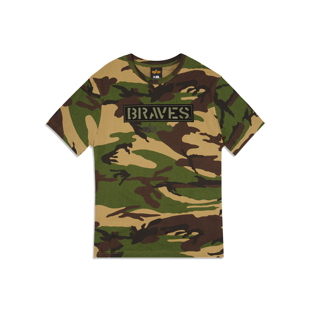 Alpha Industries X Atlanta Braves Camo T-Shirt – New Era Cap