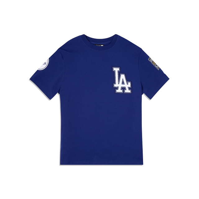 Official New Era LA Dodgers MLB Seasonal Font Back Black T-Shirt B5728_263  B5728_263
