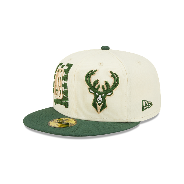 New Era Milwaukee Bucks NBA Draft 2022 59FIFTY Fitted Hat