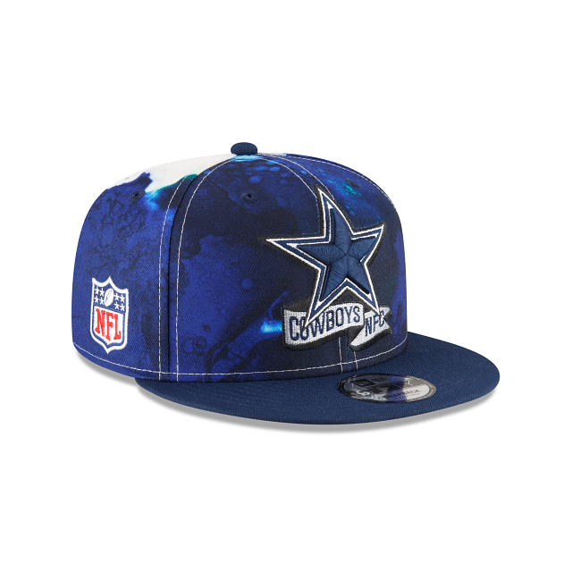 New Era Black Las Vegas Raiders Ink Dye 2022 Sideline 9FIFTY Snapback Hat