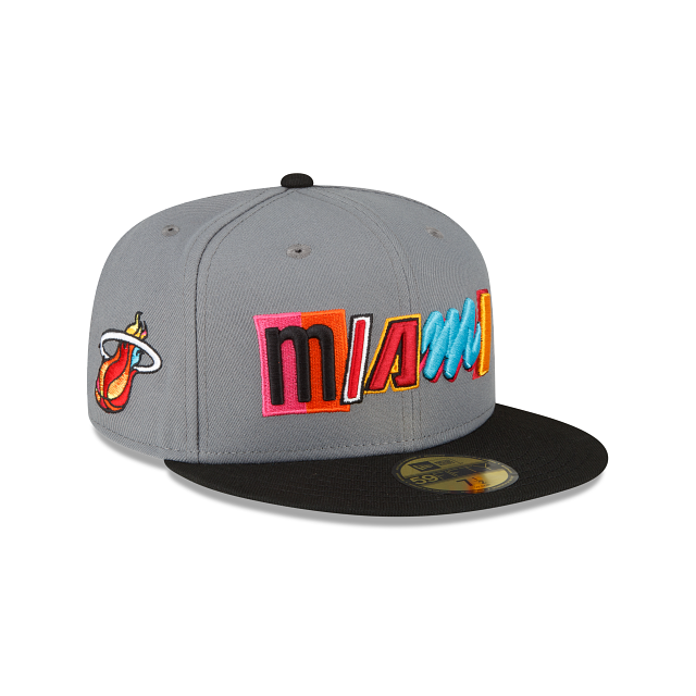 Miami Heat New Era 2021/22 City Edition Official 59FIFTY Fitted