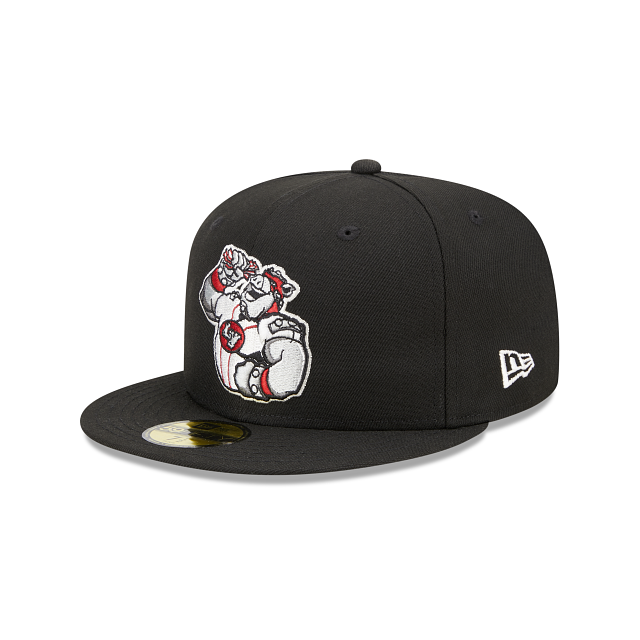 Louisville Bats New Era Marvel x Minor League 59FIFTY Fitted Hat - White/Red