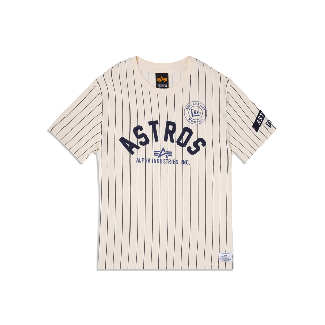 Alpha Industries X Houston Astros Striped T-Shirt – New Era Cap