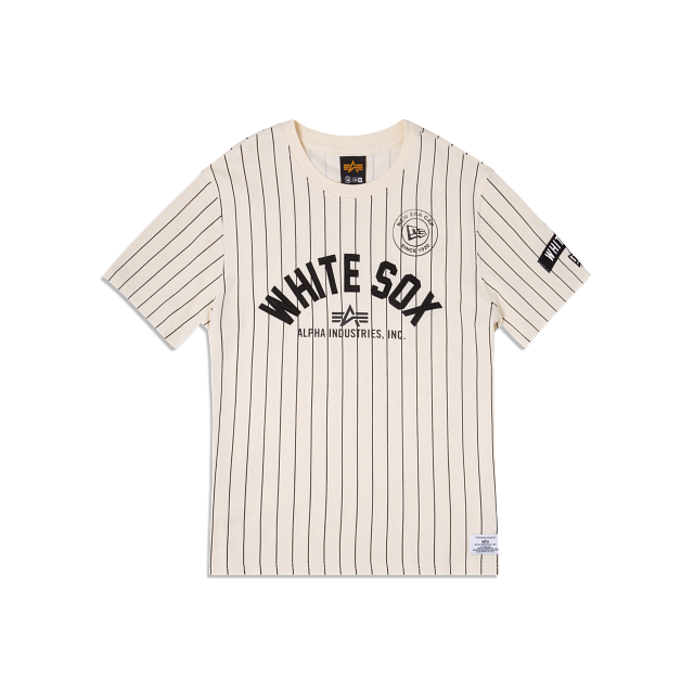 Alpha Industries X Chicago White Sox Striped T-Shirt – New Era Cap