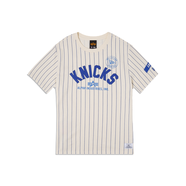 Alpha Industries X New York Knicks Striped T-Shirt – New Era Cap
