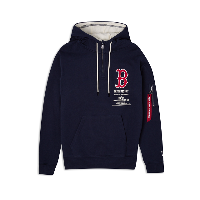 Alpha Industries X Boston Red Sox Zipper Hoodie – New Era Cap
