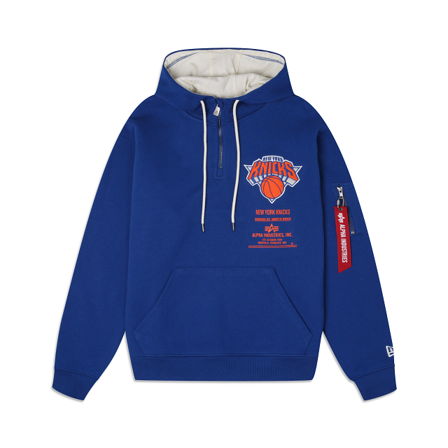 Alpha Industries X New York Knicks Zipper Hoodie – New Era Cap