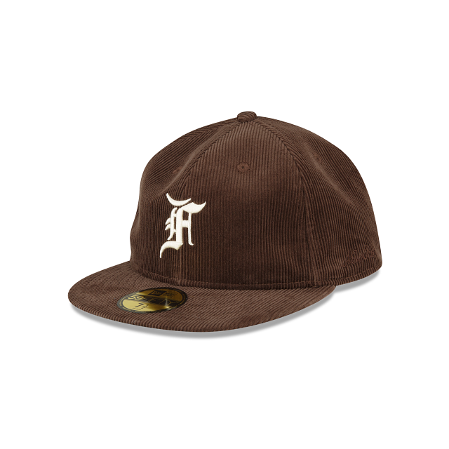 Fear of God Essentials Corduroy Walnut 59FIFTY Fitted Hat – New