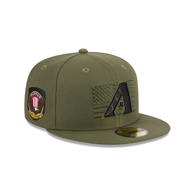 Official New Era Arizona Diamondbacks MLB Armed Forces Day On Field 59FIFTY  Cap B544_250