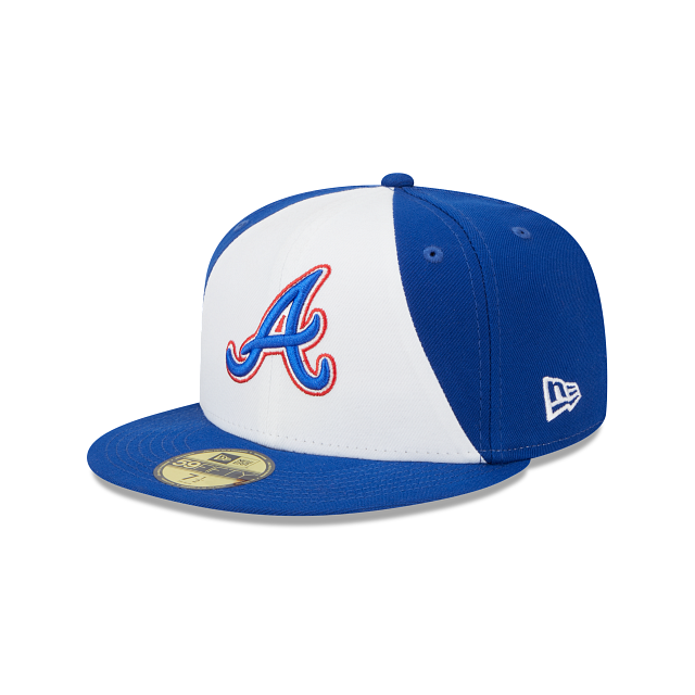 Atlanta Braves New Era White/Blue 2023 City Connect 59FIFTY Fitted Hat, 7 3/4 / White/Blue