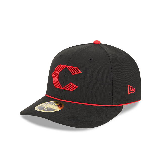 Men's Cincinnati Reds New Era Black 2023 City Connect 9TWENTY Adjustable Hat