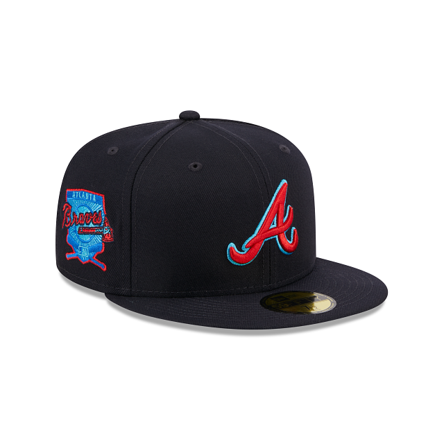Atlanta Braves Father's Day 2023 59FIFTY Fitted Hat, Blue - Size: 8, MLB by New Era