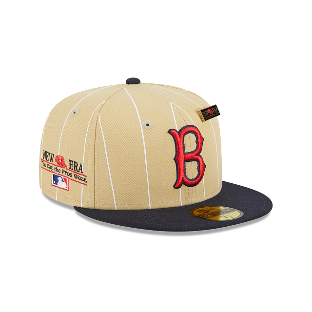 New Era Boston Red Sox 59FIFTY Fitted Hat (Vintage Navy) 7 1/8