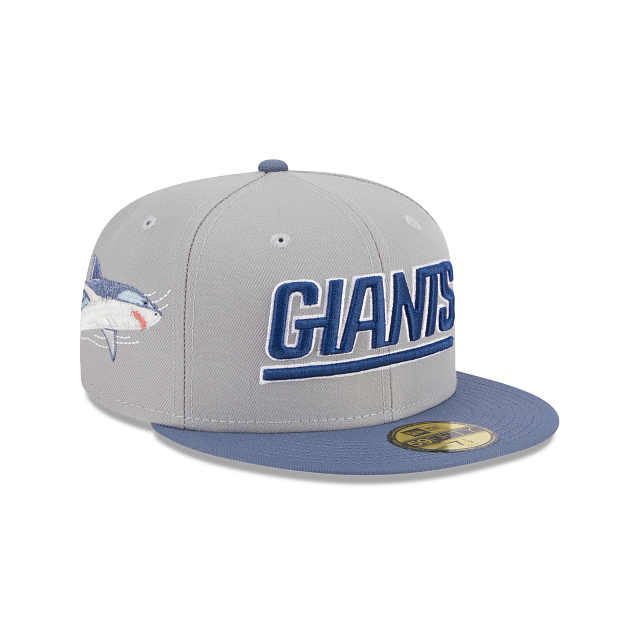 Men's New Era Gray New York Giants City Describe 59FIFTY Fitted Hat