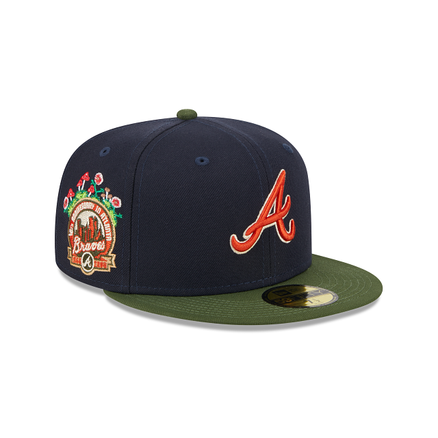 Atlanta Braves Sprouted 59FIFTY Fitted Hat – New Era Cap