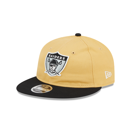 Las Vegas Raiders Sepia Retro Crown 9FIFTY Snapback Hat