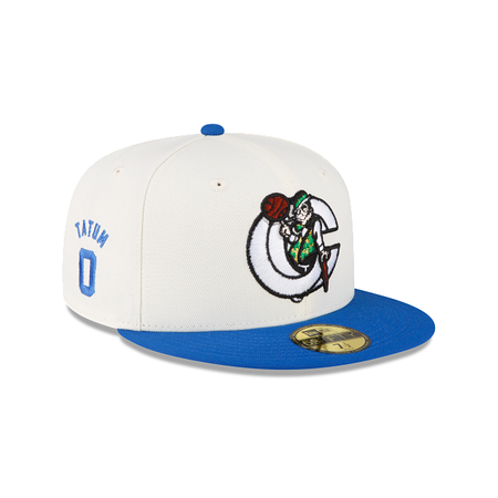Boston Celtics X Concepts X Jayson Tatum Chrome Blue 59FIFTY Fitted Hat