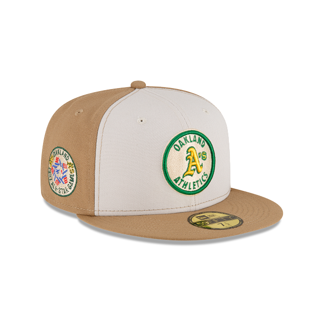 Oakland Athletics White Wildlife Collection New Era 59FIFTY Fitted