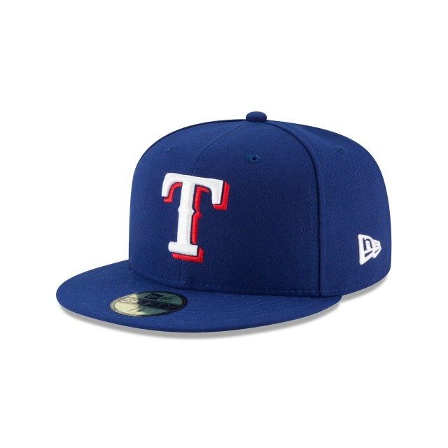 Texas Rangers Brick/Stone New Era 59FIFTY Fitted Hat 7 5/8