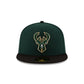 Milwaukee Bucks 2Tone 59FIFTY Fitted Hat