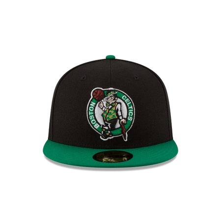 Boston Celtics 2Tone Black 59FIFTY Fitted Hat